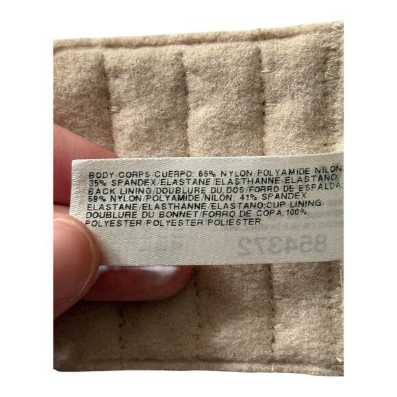Wacoal 854372 Staying Power wire free strapless bra tan size 32DD 32E - Picture 7 of 7